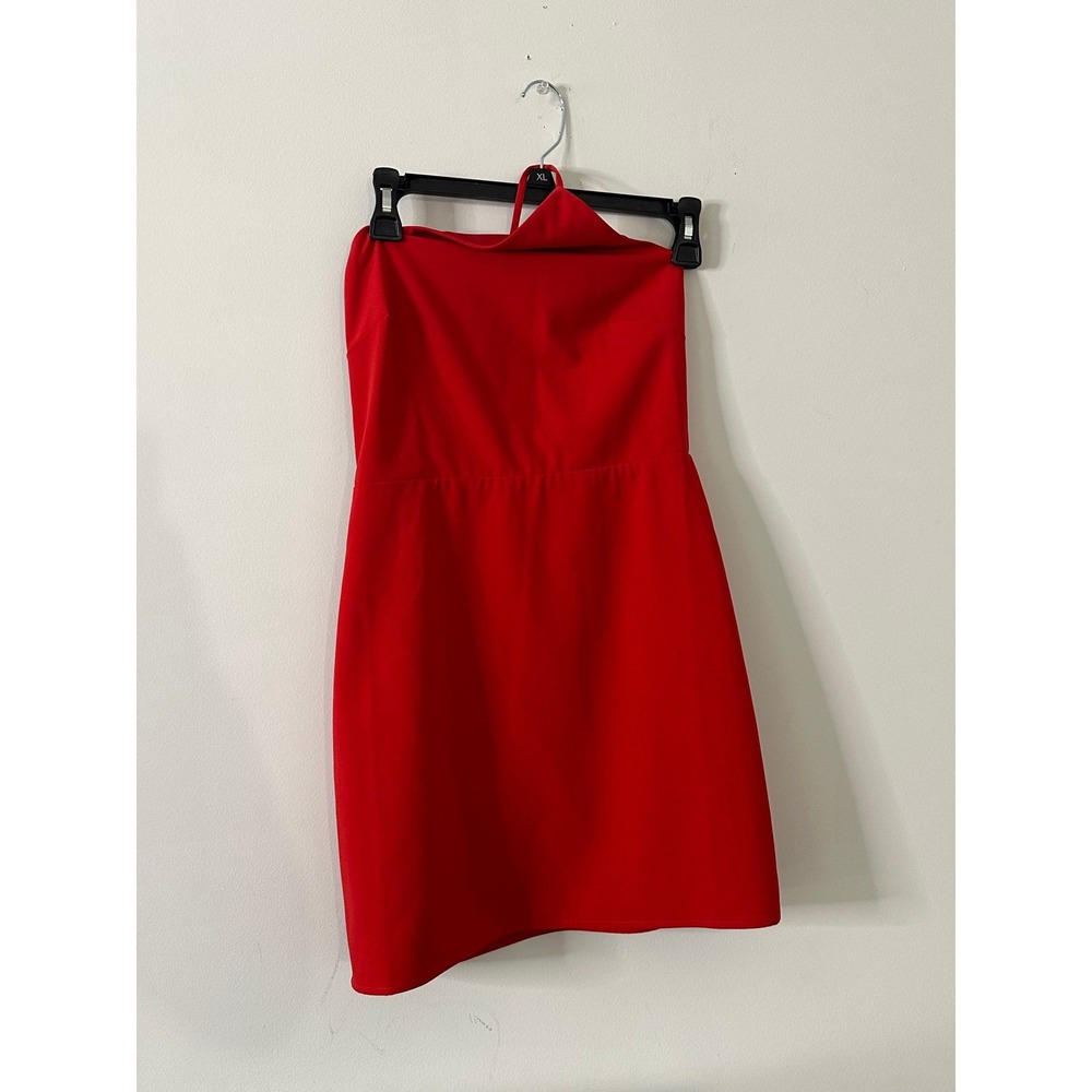 Lovers and Friends Keely Mini Dress in Red xs juniors - Picture 3 of 9